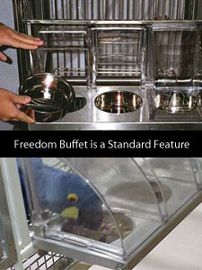 Freedom Buffet is a Standard Feature